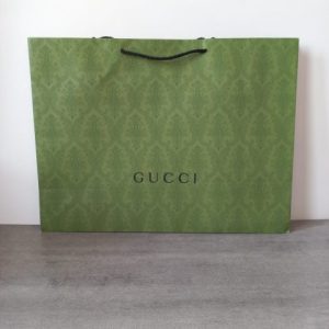 PAPERBAG GUCCI LARGE GREEN