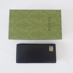 GUCCI GG MARMONT LEATHER LONG ID WALLET