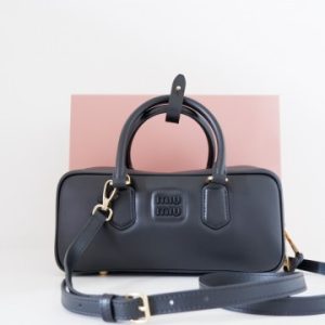 MIU MIU ARCADIE LARGE LEATHER BAG