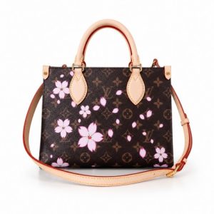 LOUIS VUITTON X TM ONTHEGO PM MONOGRAM WITH MOTIF CHERRY BLOSSOM