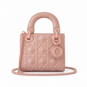 DIOR MINI LADY MY ABCDIOR CALFSKIN WITH DIAMOND MOTIF BAG