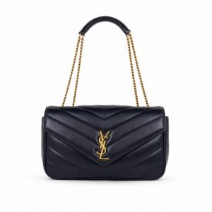 YSL LOULOU MEDIUM IN MATELASSE LAMBSKIN
