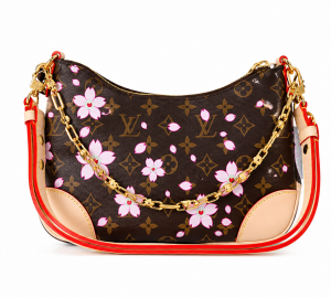 LOUIS VUITTON X TM BOULOGNE MONOGRAM WITH MOTIF CHERRY BLOSSOM