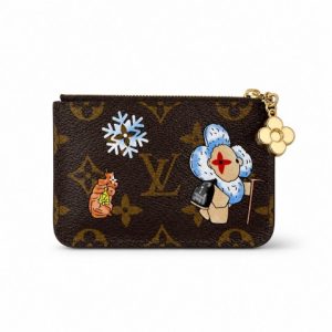 LOUIS VUITTON ROMY CARD HOLDER WITH THE VIVENNE WINTER HOLIDAY PROJECT