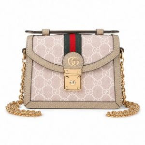 GUCCI OPHIDIA GG MINI SHOULDER BAG