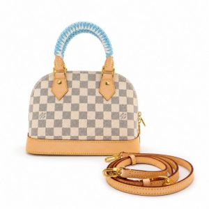 LOUIS VUITTON ALMA BB DAMIER AZUR CANVAS