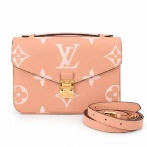 [SALE] LOUIS VUITTON POCHETTE METIS BICOLOR MONOGRAM EMPREINTE LEATHER