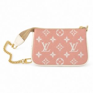LOUIS VUITTON MINI POCHETTE ACCESOIRES MONOGRAM EMPREINTE LEATHER
