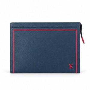 [SALE] LOUIS VUITTON POCHETTE VOYAGE TAIGA LEATHER