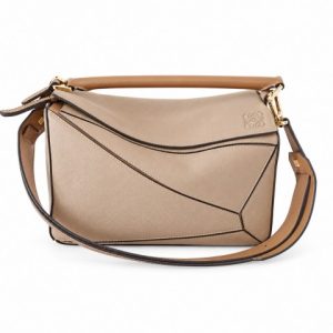 LOEWE PUZZLE BAG IN SOFT GRAINED CALFSKIN