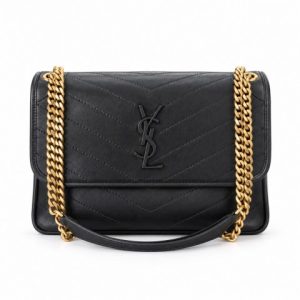 YSL MEDIUM NIKI LEATHER SHOULDER BAG